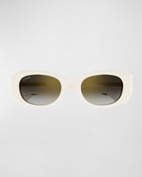 Panther C-Logo Acetate Cat-Eye Sunglasses