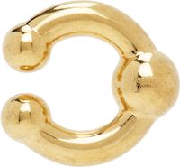 Jean Paul Gaultier Gold 'The Piercing' Ear Cuff
