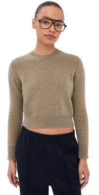 &Daughter Sligo Crew Neck Sweater Dark Natural L