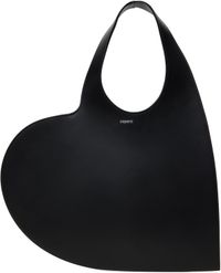 Coperni Cabas en forme de cœur noir