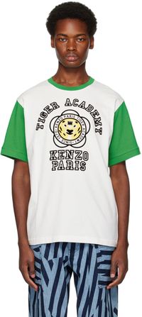 Kenzo Off-White Kenzo Paris 'Tiger Academy' T-Shirt