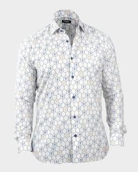 Men's Fibonacci Bumblegon Cotton Sport Shirt