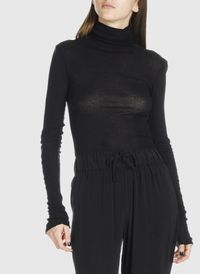American Vintage - Sous-pull en coton - Taille L - Noir