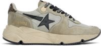Golden Goose Baskets Running Sole taupe