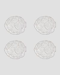 Artichoke Bread Plate, Set of 4