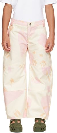 Collina Strada SSENSE Exclusive Kids Beige Stomp Trousers
