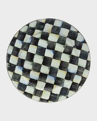 Courtly Check Charger Plate