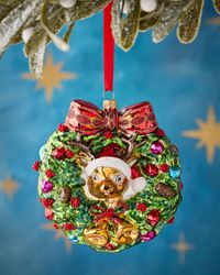 Wreath with Little Deer Ornament