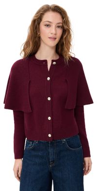 ba & sh Peggy Cardigan Bordeaux 1