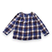 Bonpoint - Seconde Main - Blouse enfant bleu - 3 ans - Taille 3A - Bleu