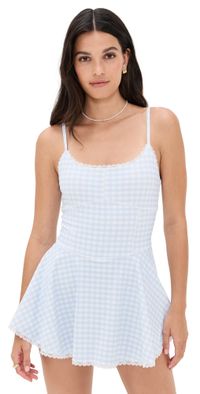 LoveShackFancy Lunella Dress Victory White S