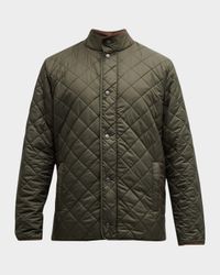 Men's Suffolk Quilted Travel Coat