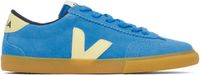 VEJA Blue & Yellow Volley Suede Sneakers