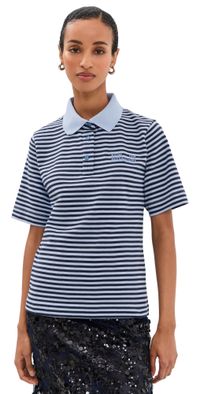 BAUM UND PFERDGARTEN Jeanetta Tee Overture Blue Stripe L