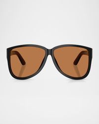 Acetate Aviator Sunglasses