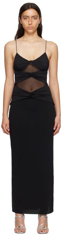 BEC + BRIDGE Black Montana Maxi Dress