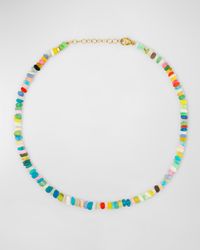 Mini Rainbow Opal Anklet