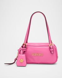 La Medusa Mini Nappa Leather Shoulder Bag