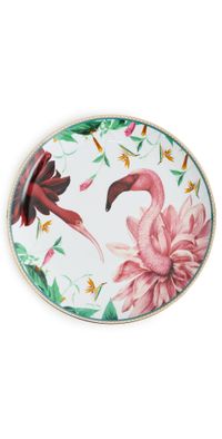 La DoubleJ Decorative Plate Birdbloom One Size