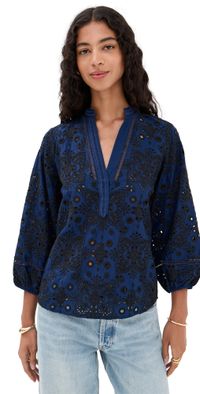 Figue Rylie Top True Navy L