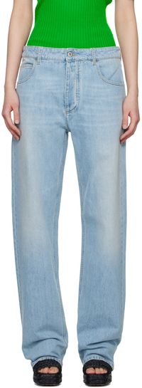 Bottega Veneta Jean boyfriend bleu