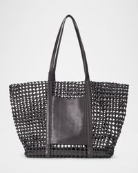 Getaway Open-Weave Tote Bag
