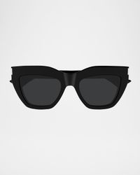 SL759 Recycled Acetate Square Sunglasses