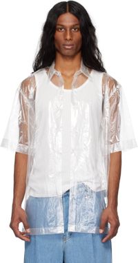 Dries Van Noten Transparent Nylon Shirt