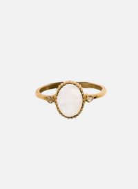 Aec Paris - Bague fine thanatos - Taille 56 - Blanc