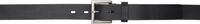 Y's For Men Black Plain Belt