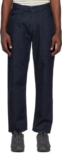 nanamica Navy Straight Jeans