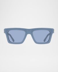 Men's Acetate Square Sunglasses
