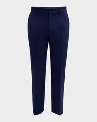 Men's Retro Stretch Wool Tuxedo Pants