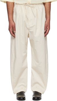 LEMAIRE Off-White Twisted Over Trousers