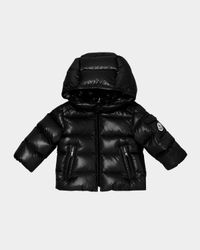 Kid's Maya Baby Hooded Down Jacket, Size 6M-3