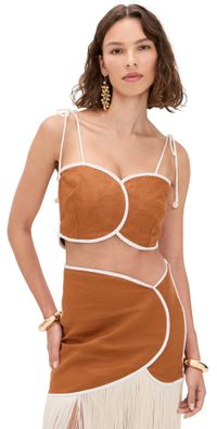 Azulu Aveiro Top Cognac L