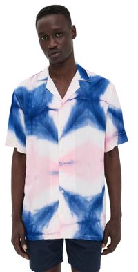 Busayo Soji Shirt Pink And Blue M