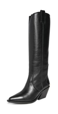 ANINE BING Tall Tania Boots Black 38