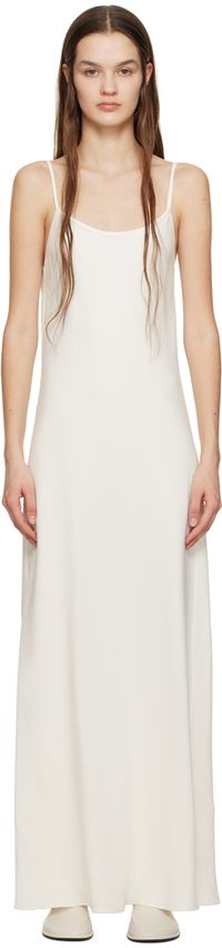 The Row Off-White Bantelle Maxi Dress