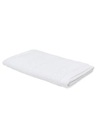 Today Linge De Maison - Maxi drap de bain uni en coton - Taille 90x150 - Blanc