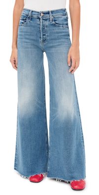 MOTHER The Tomcat Swisher Sneak Fray Jeans Poppin Wheelies 27