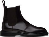 The Row Brown Elastic Ranger Boots