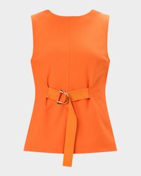 The Jemma Sleeveless Gathered Top