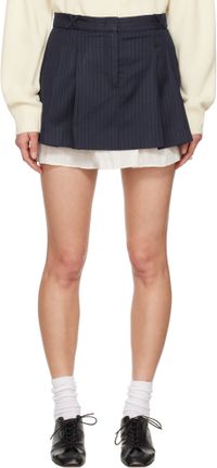 The Garment Navy Denver Miniskirt