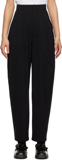 Stella McCartney Pantalon ajusté noir