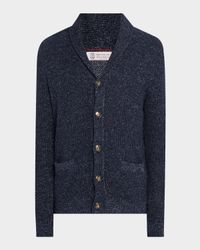 Men's Marled Shawl Cardigan