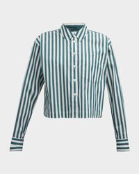 Maia Stripe Long-Sleeve Shirt
