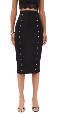 Fleur du Mal Hannah Undo Me Skirt Black S