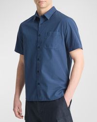 Men's Garment-Dyed Poplin Sport Shirt