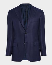 Men's Tonal Plaid Sport Coat